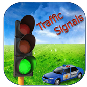 Road Signs And Traffic Signals आइकन