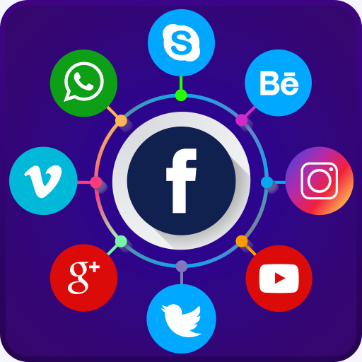 Social Media Networks &amp; Social Networking App icon