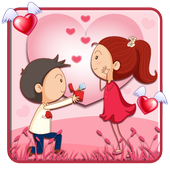 Cute Love Couple Theme icon
