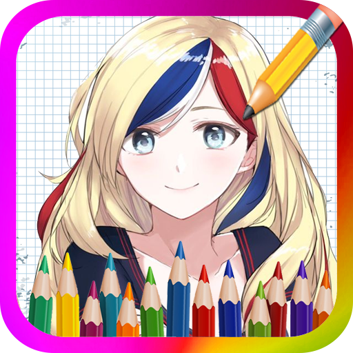 How To Draw a Beautiful Girl Step By Step icon