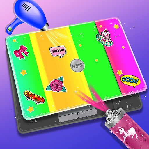 DIY Laptop &amp; Phone Case Design icon