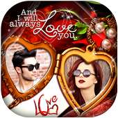 Love Locket Photo Frame on 9Apps