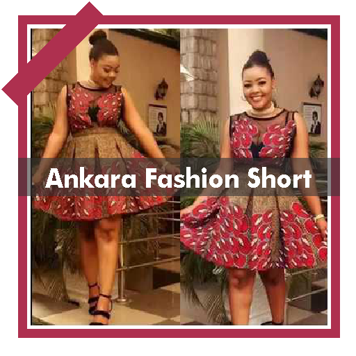 Latest Ankara Fashion Short Design icon