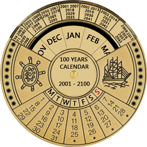 100 Years Calendar icon