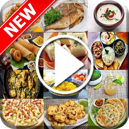 Food Recipes Videos App - 2020 Step by Step icon