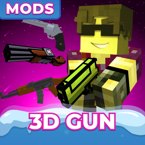 3D Guns Mod for Minecraft PE icon