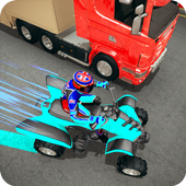 Quad 4x4 Bike Racing: Endless Road New Game 2020 icon