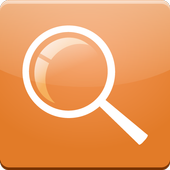 Orange Search for Google™ أيقونة