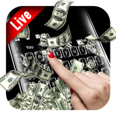 Live MoneyRain Keyboard icon