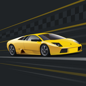 Racing Car 2D icon