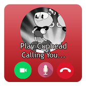 Call Video Prank Play Cuphead icon