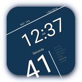 Digital Display Clock أيقونة