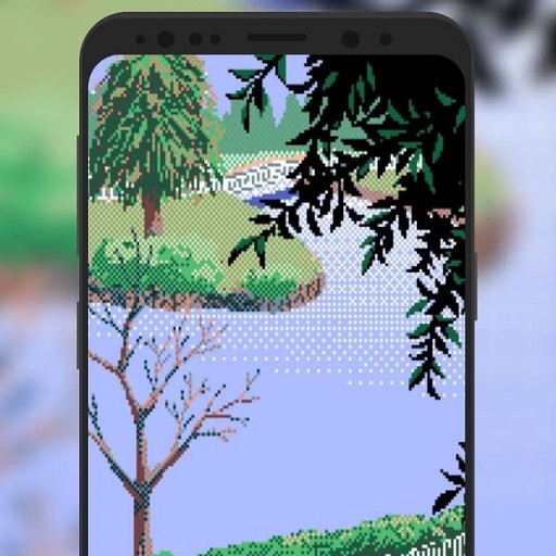 Pixel Craft Wallpapers HD Offline icon