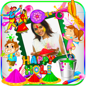 Happy Holi Photo frames icon