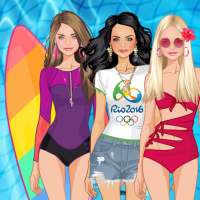 Brazil vacation dress up game