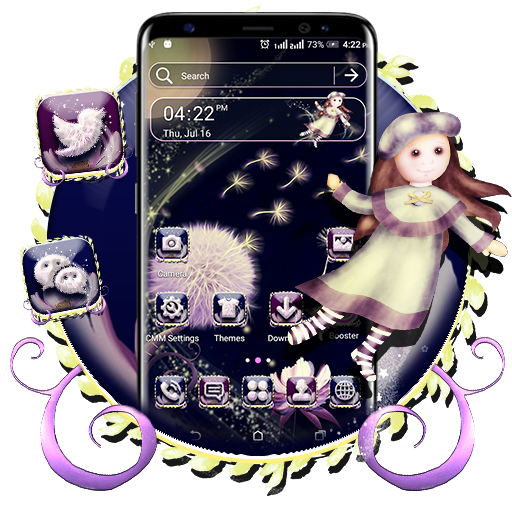 Dandelion Feather Launcher Theme иконка
