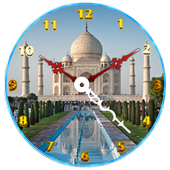 Tajmahal Clock Live Wallpaper icon