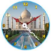 Tajmahal Clock Live Wallpaper on 9Apps