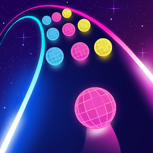 Dancing Ballz Road-Music Ball иконка