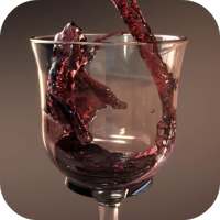 Glass of Wine Video LWP on 9Apps