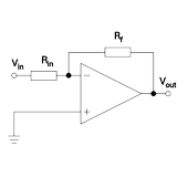 Operational amplifier icon