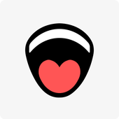 Funny video club icon