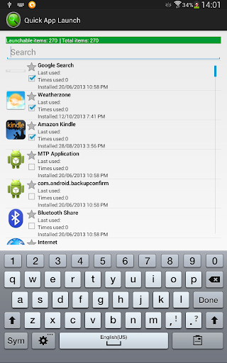 Quick App Launch screenshot 5