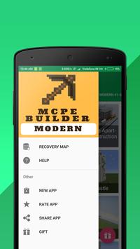 Modern Builder for Minecraft pe screenshot 1