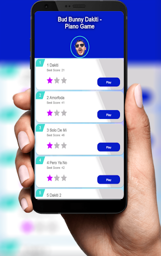 Bad Bunny Dakiti - Piano Game screenshot 3