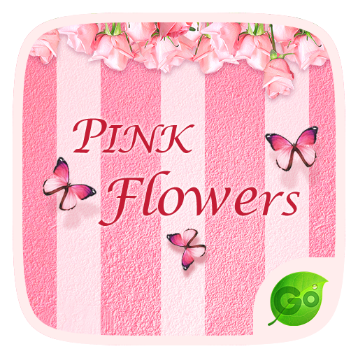 Pink Flowers GO Keyboard Theme icon