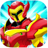 Superhero Iron Robot Creator icon