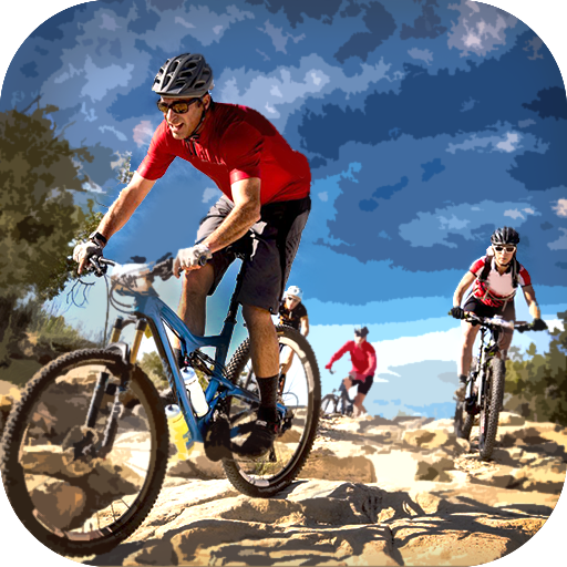 Mountain Offroad Bicycle Race icon