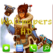 Wallpaper overwatch icon