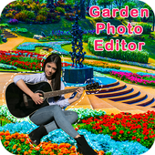Garden Photo Editor : Background Changer أيقونة