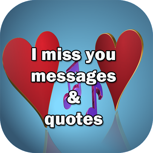 I miss you messages and quotes icon