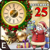 Christmas Live Wallpaper - Xmas Countdown &amp; Clock icon