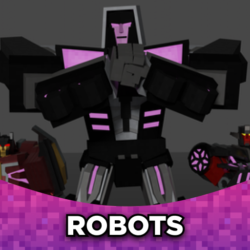Robots Superheroes mods for Minecraft PE icon