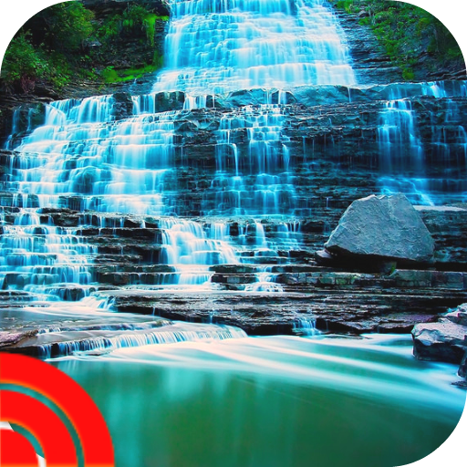 Waterfalls for Chromecast TV icon
