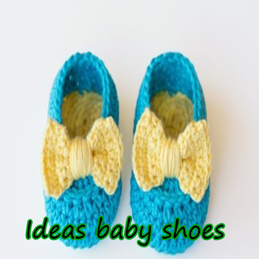 Ideas baby shoes icon