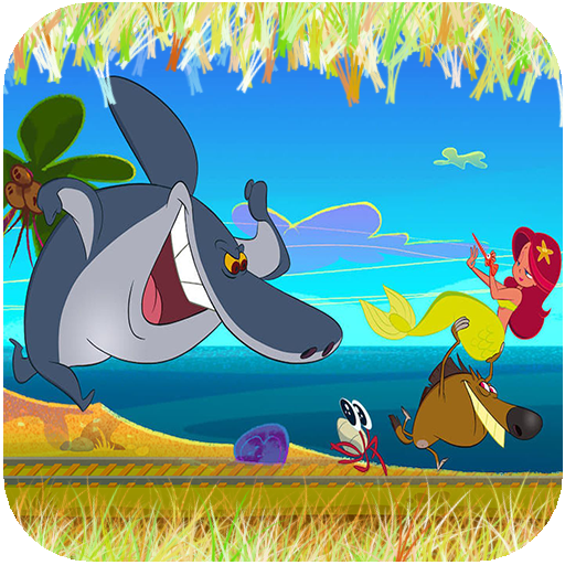 Zig , Sharko and Marina : jungle running adventure icon