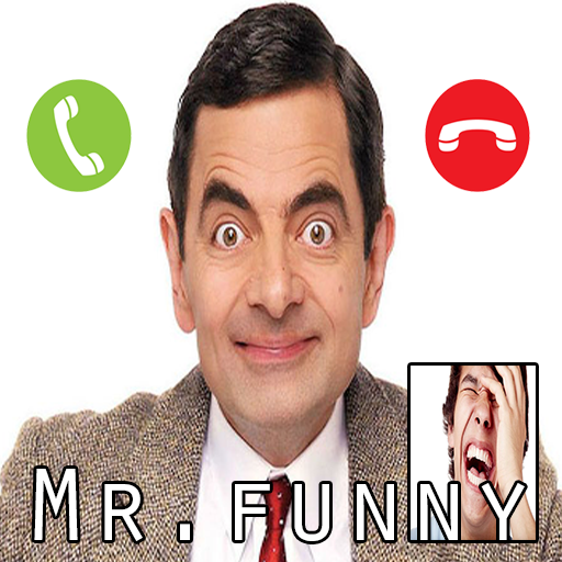 Fake Call Prank Mr.Funny and Wallpaper - Bean icon