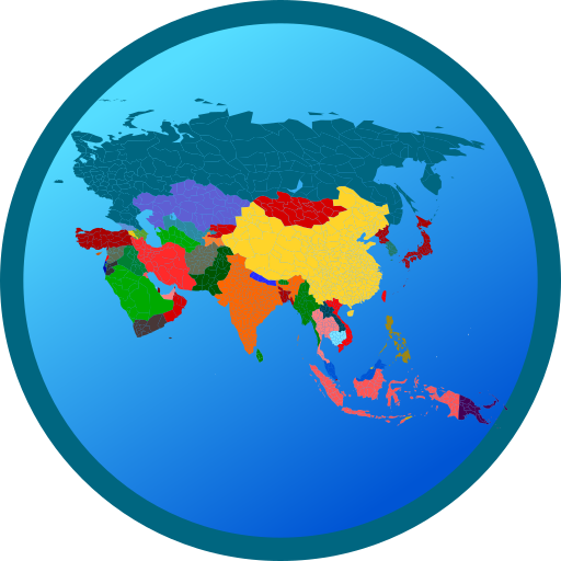 Asia Map icon