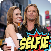 Angelina Jolie Selfie icon