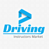 Driving instructors market icon