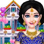 Indian Royal Wedding Rituals with Shopping Market icon