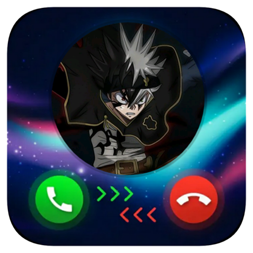 Black Clover Call Screen | Color Phone Flash icon