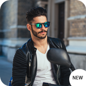 glasses photo editor أيقونة