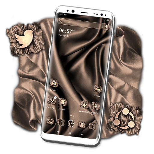 Luxury Silk Launcher Themes icon