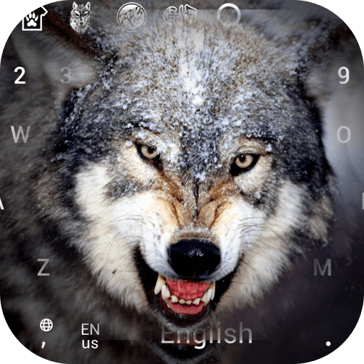 Wild Wolf Keyboard Theme icon