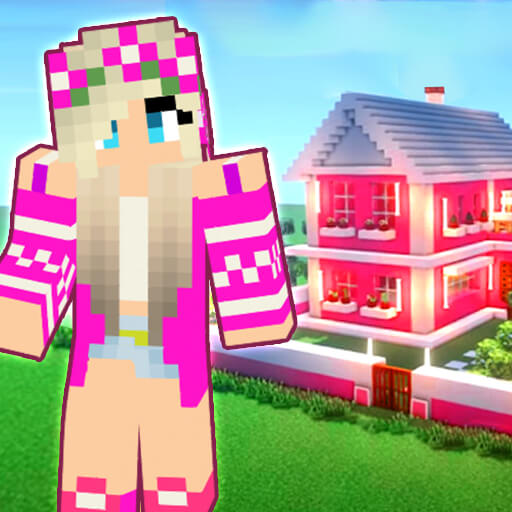 Skins 💗 Barbie Craft For Minecraft PE 2021 icon